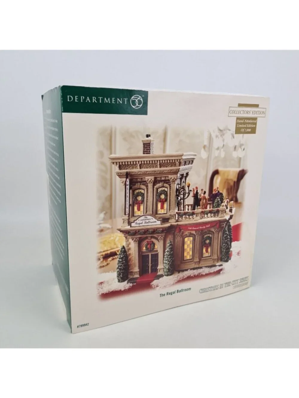 Department 56 The Regal Ballroom 799942 Christmas In The City Lighted House
